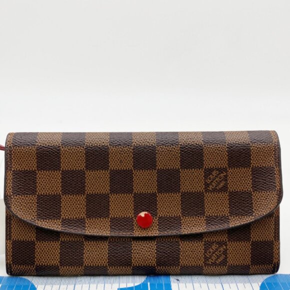 Louis Vuitton 2016 Damier Ebene Pattern Emilie WalletCA1006 - Picture 1 of 10